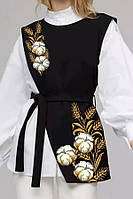 Заготовка для вишивки Камізелька жіноча «Бавовна і Колоски» КЖ1 ТМ "Світанок"