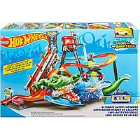 Трек Hot Wheels - Ultimate Gator Car Wash / Хот Вілс - Водонапірна вежа Вибух кольорів (FTB67)