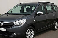 Накладки на Зеркала (2 шт, ABS) для Dacia Lodgy 2012-2022 гг