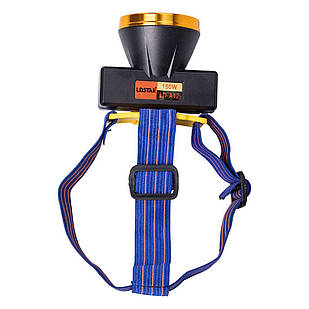 Налобний ліхтар акумуляторний 7х7х5 см LED 3 режими роботи HP-JG-2