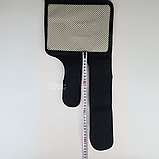 Наколінники для суглобів турмалінові з магнітними вставками, на липучках, універсальний розмір 2 шт Чорні XL-332, фото 9