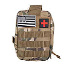 Туристичний набір інструментів для виживання 21х15х12 см похідний набір з аптечкою і лопатою Lugi HP-D-5, фото 7