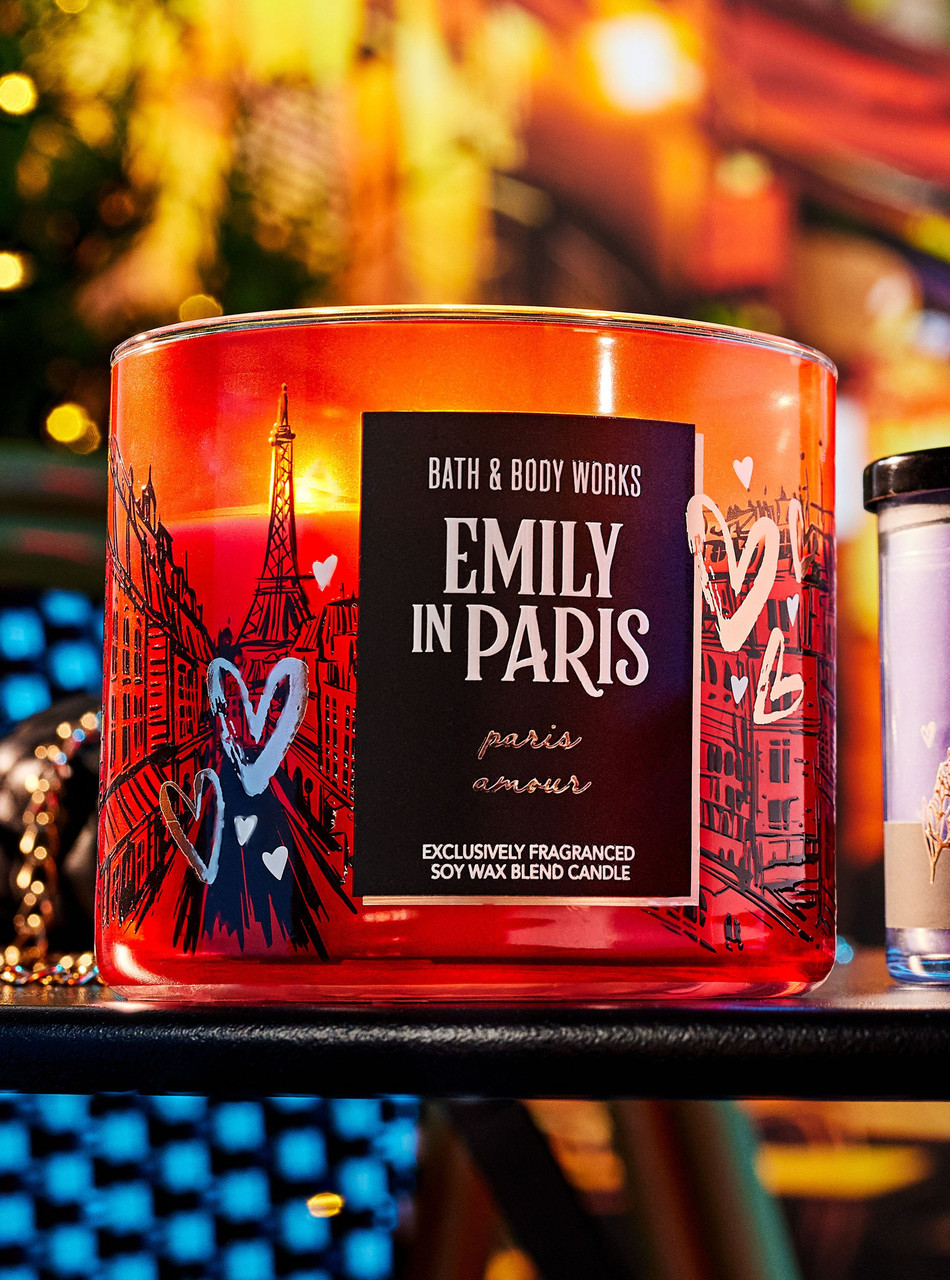 Свічка Bath & Body Works Paris Amour 3-Wick Candle, фото 1