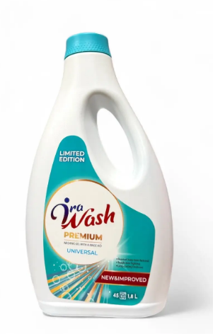 Гель для прання Ira Wash Premium Universal з ополіскувачем 1,8 л