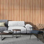 Покриття вінілове самоклеюче 3D рейки