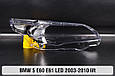 Скло фари BMW 5 E60 E61 LED shade Plus (2003-2010) рест ліве, фото 8