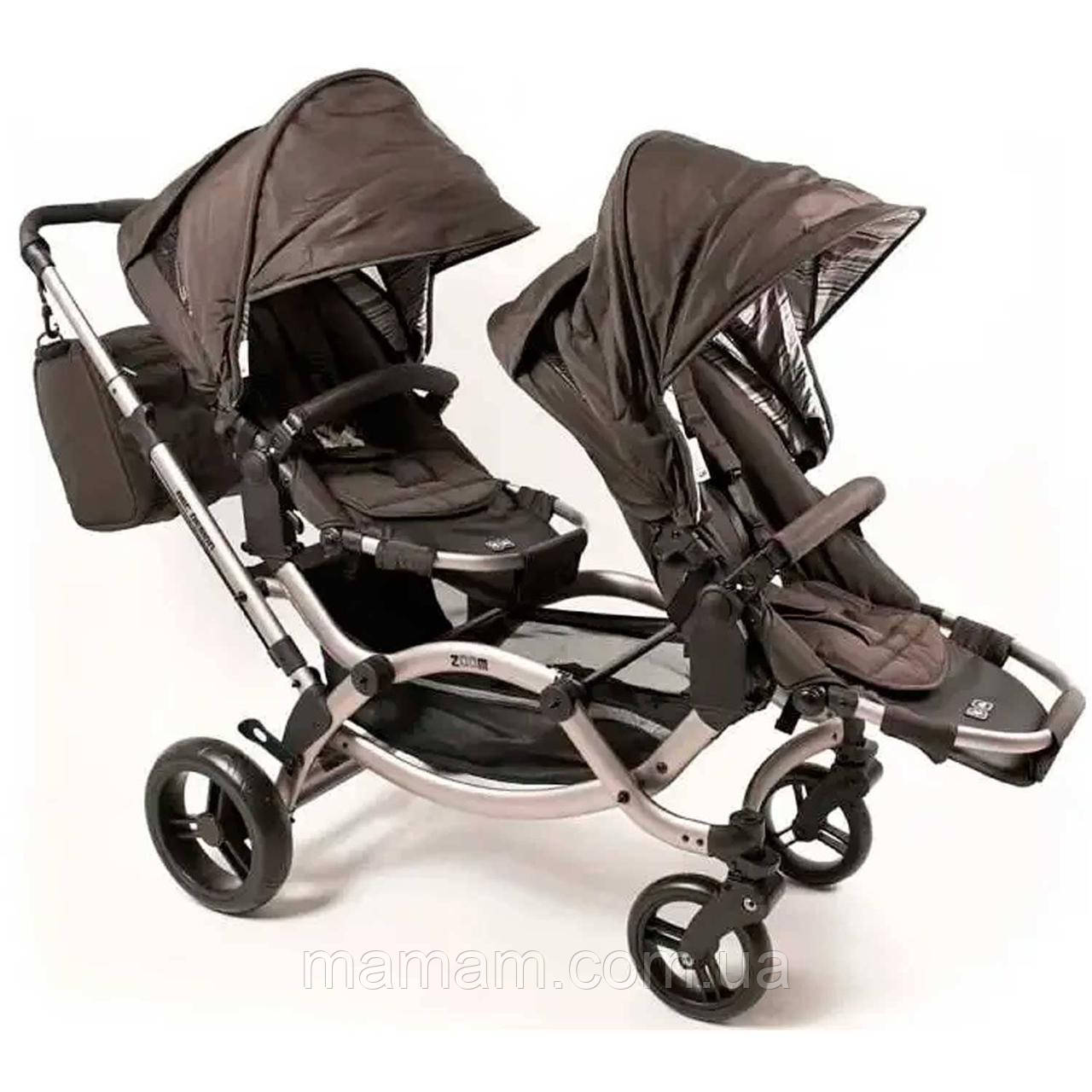 Прогулянкова коляска для двійні ABC Design Zoom Cuba, фото 1
