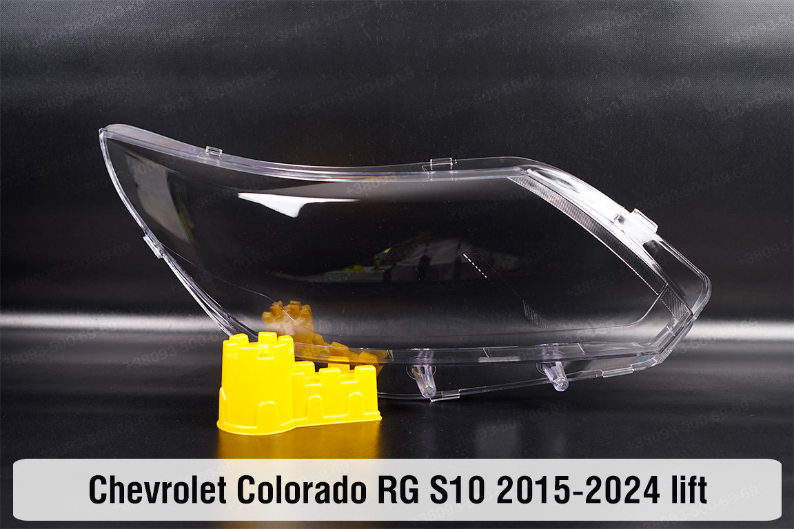 Скло фари Chevrolet Colorado RG S10 (2015-2024) рест праве, фото 1