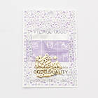 Намистини-Роздільники Латунь Рифлені Кубики, Золото, 3х3х3мм, Отвір 1.8мм, 50 шт, фото 2