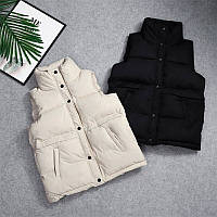 Женская жилетка качественная плащевка Канада ,наполнена густым синтепоном Турция 42-44;46-48