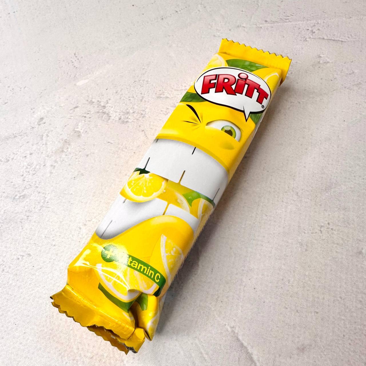 Жувальні цукерки зі смаком лимона і витаміном С Fritt 70 г