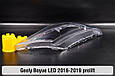 Скло фари Geely Boyue LED (2016-2019) дорест праве, фото 6
