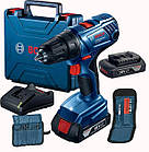 Дриль-шурупокрут Bosch GSR 180-LI 2 x 2,0Ah AC 18 V (06019F810A)