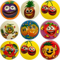 От 12 шт. М'яч поролоновий "Фрукти" 6см 13003 купить оптом