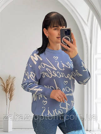 Светр жіночий кашемір оптом (48-54) Китай 25506-141343, фото 1