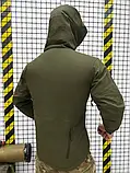Міська чоловіча демісезонна куртка Soft Shell — стиль і комфорт до –5°, фото 2