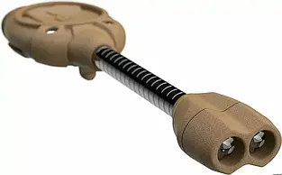 Військовий ліхтар на шолом Princeton Tec Switch 10 lm (біле, червоне, синє, зелене світло) Tan