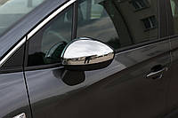 Накладки на Зеркала (2 шт., Нержавейка) OmsaLine - Итальянская Нержавейка для Citroen DS-9 2020- гг