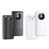 Павербанк Remax RPP-37 10000 mAh 22.5 W USB/Type-C зі швидким заряджанням і вбудованими кабелями Type-C/Lightning, фото 3