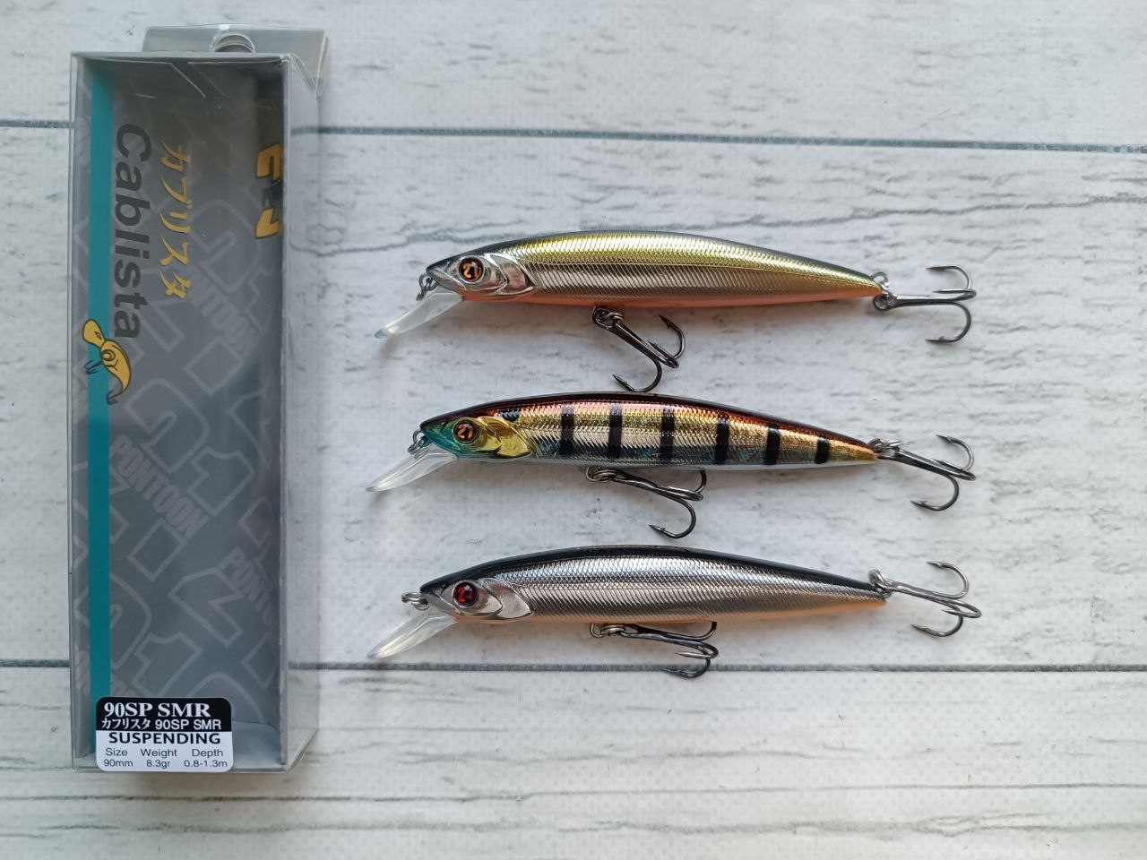 Набір Воблерів мінноу Pontoon 21 Cablista 8.3g 90SP-SMR 3шт