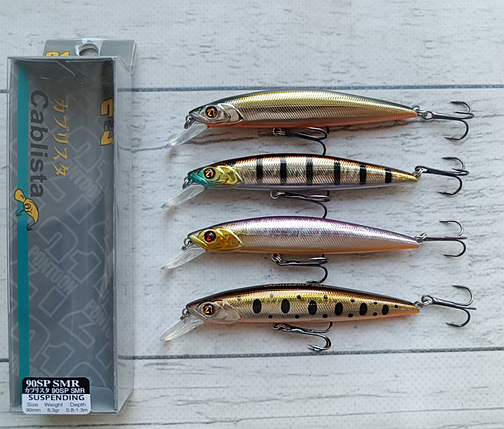 Набір Воблерів мінноу Pontoon 21 Cablista 8.3g 90SP-SMR 4шт, фото 1