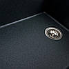 Гранитная мойка для кухни Platinum 7850 ROMA матовая (антрацит), фото 5