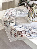 Гобеленова Новорічна скатертина 97х100 см. Limaso G-34398, фото 3
