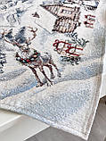 Гобеленова Новорічна скатертина 97х100 см. Limaso G-34398, фото 5