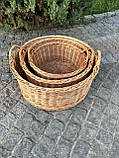 Набір корзин плетених «Гігант преміум»-3, фото 2