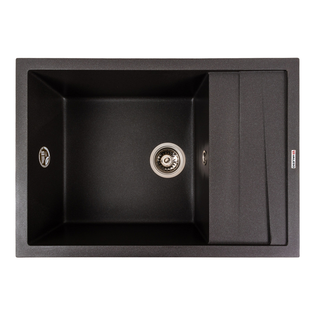 Кухонная мойка гранитная матовая 7050 CASCADA VALESO Морион, фото 1