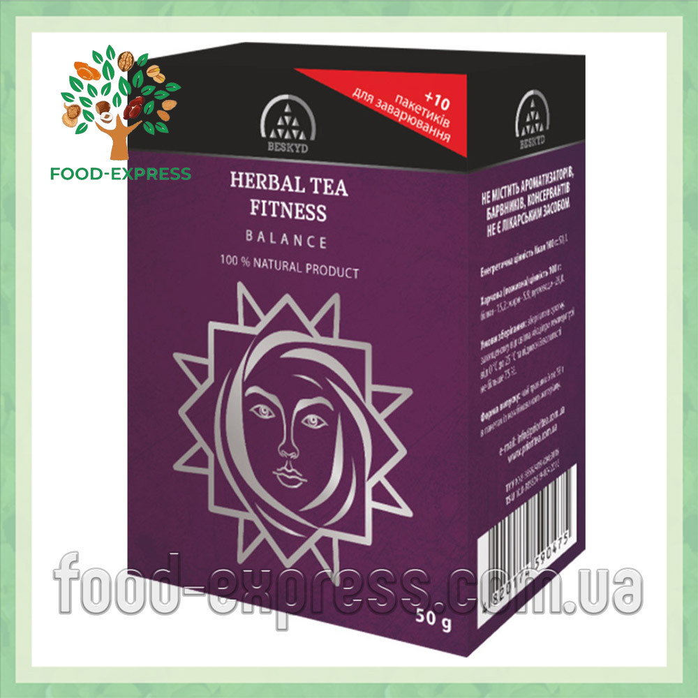 Чай трав'яний «Фітнес баланс» 50г, фото 1