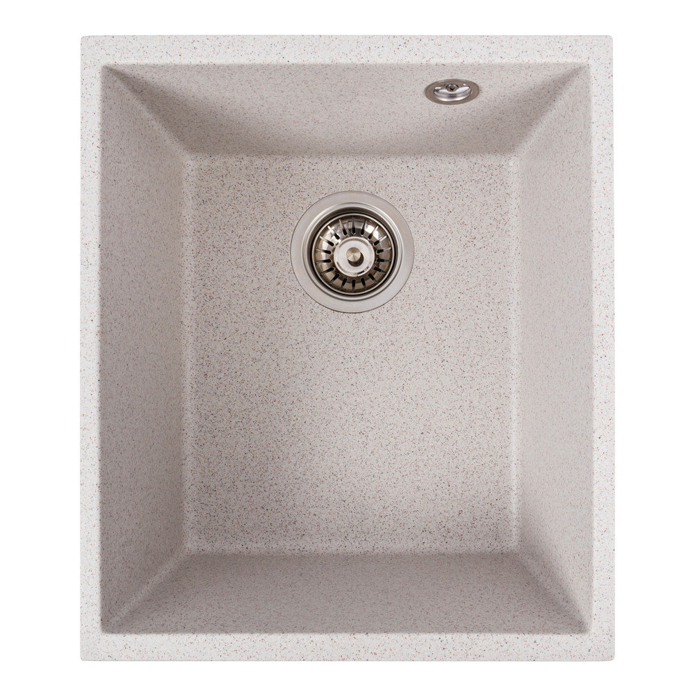 Гранитная мойка для кухни VALESO 3744 ROXY матовая топаз, фото 1