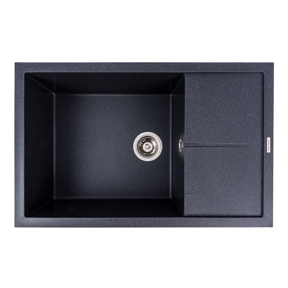Гранитная мойка VALESO 7950 CALYPSO (карбон), фото 1