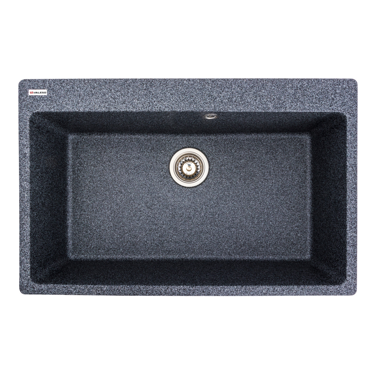 Гранитная мойка для кухни VALESO 7850 Bogema матовая (графит), фото 1