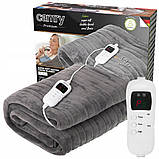 Електроковдра Camry CR 7434 160x180 см електроодіяло електропростинь двоспальна з таймером та автовідключенням, фото 8