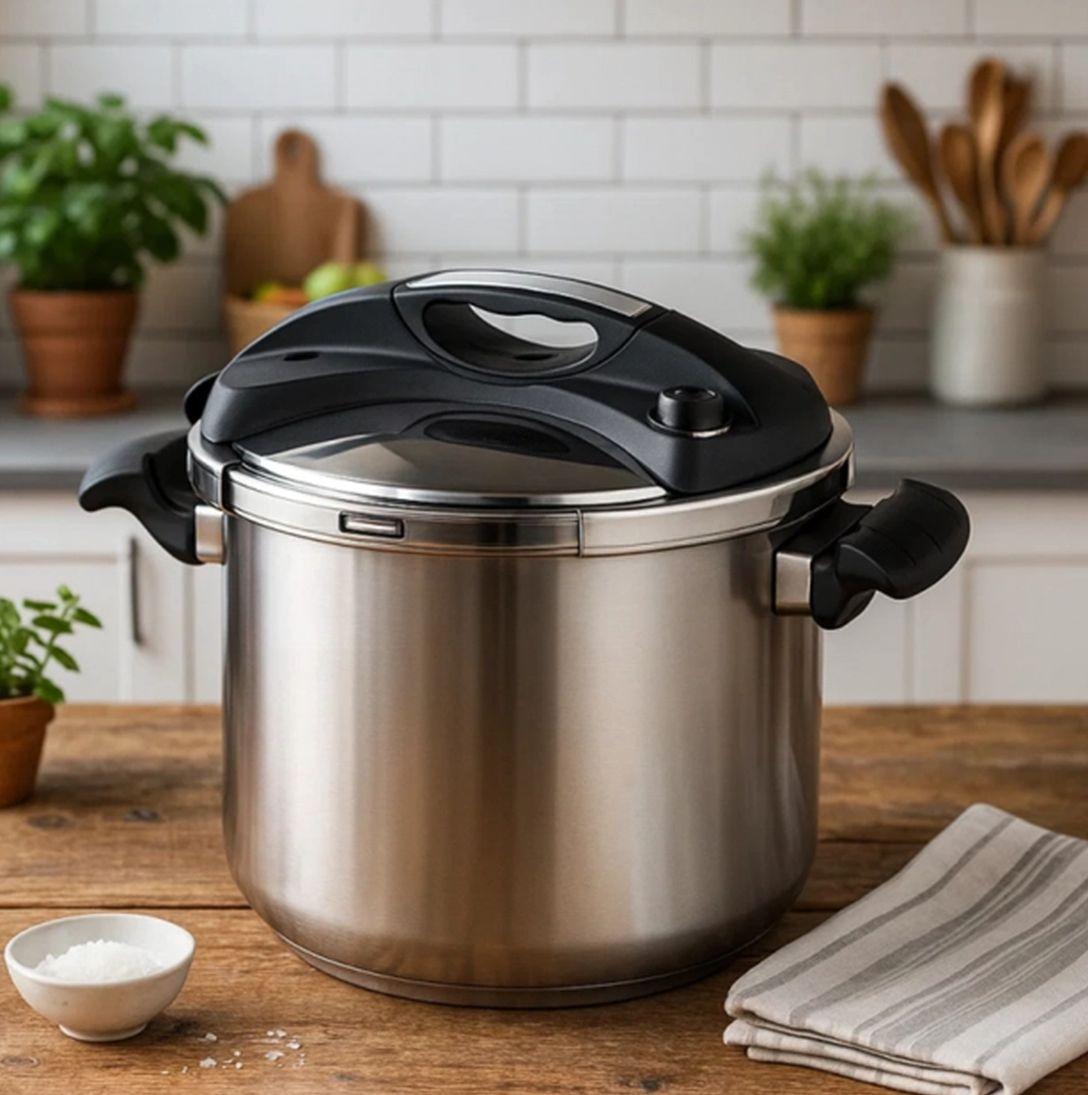 Скороварка Edenberg з нержавіючої сталі для індукції та всіх типів плит 10л (EB-5744), фото 1