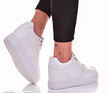 Кросівки снікерси білі жіночі, фото 3