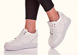 Кросівки снікерси білі жіночі, фото 5