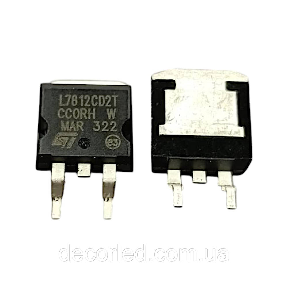 Мікросхема L7812CD2T/ST, фото 1