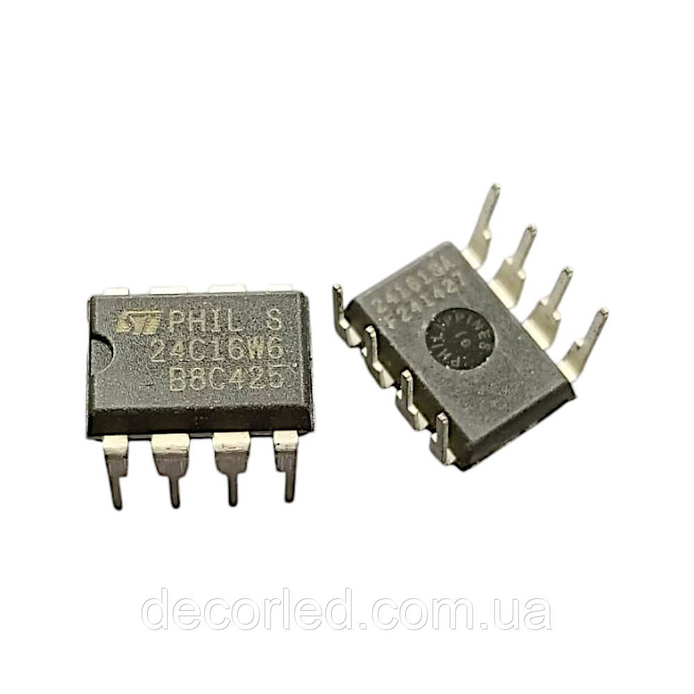 Мікросхема M24C16-WBN6/ST, фото 1