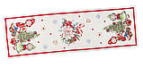 Доріжка раннер на стіл Новорічна 45х180 см., гобелен GINGER, фото 8