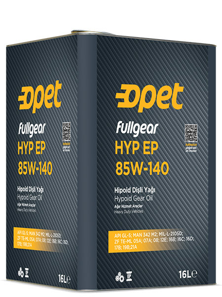 Трансмісійна олива OPET FULLGEAR HYP EP 85W-140 GL-5 16кг, фото 1