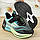 Кросівки для хлопчика демісезонні чорно-зелені тм Apawwa, фото 7