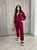 Вельветовий жіночий костюм для прогулянок містом, фото 2