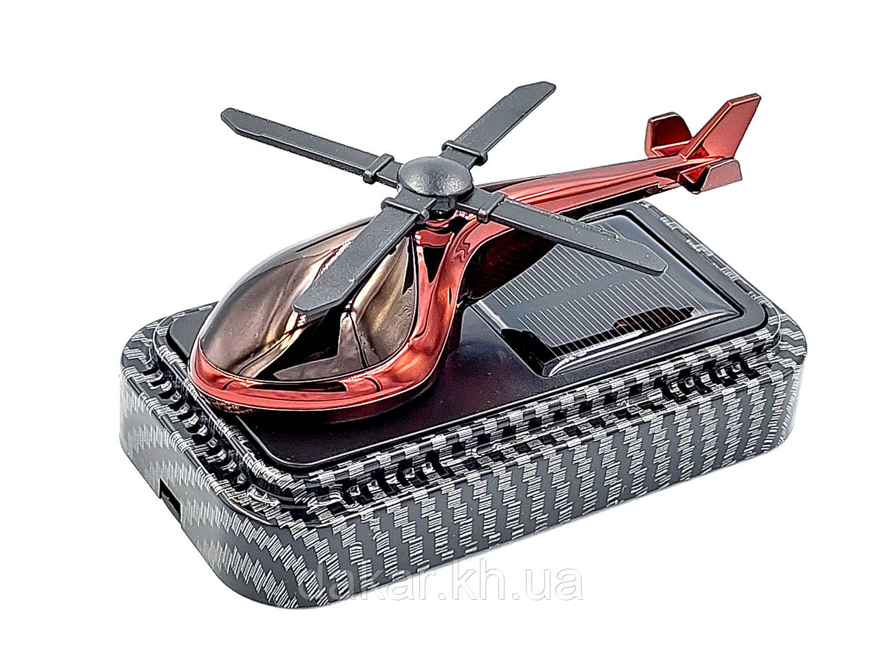 Ароматизатор Вертоліт Brown на сонячній батареї GGJ 10, фото 1