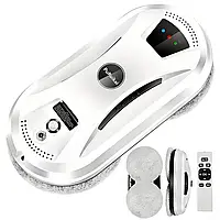 Робот для миття вікон PuRuiKai HCR-02 з 3 режимами, пультом керування та страхувальним тросом, білий