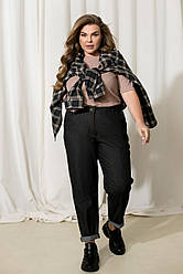 Жіночі джинси slouchy великих розмірів