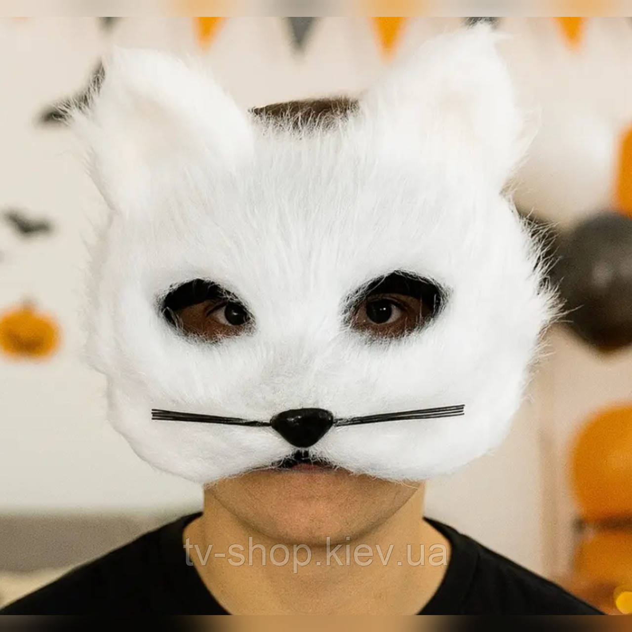 Маска Кішка хутряна, фото 1