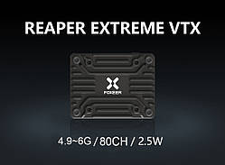 Відеопередавач Foxeer Reaper Extreme V3 2.5W 4.9G~6G 80CH VTX