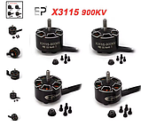 Безщітковий мотор для FPV  E-power Х3115 900KV, фото 5